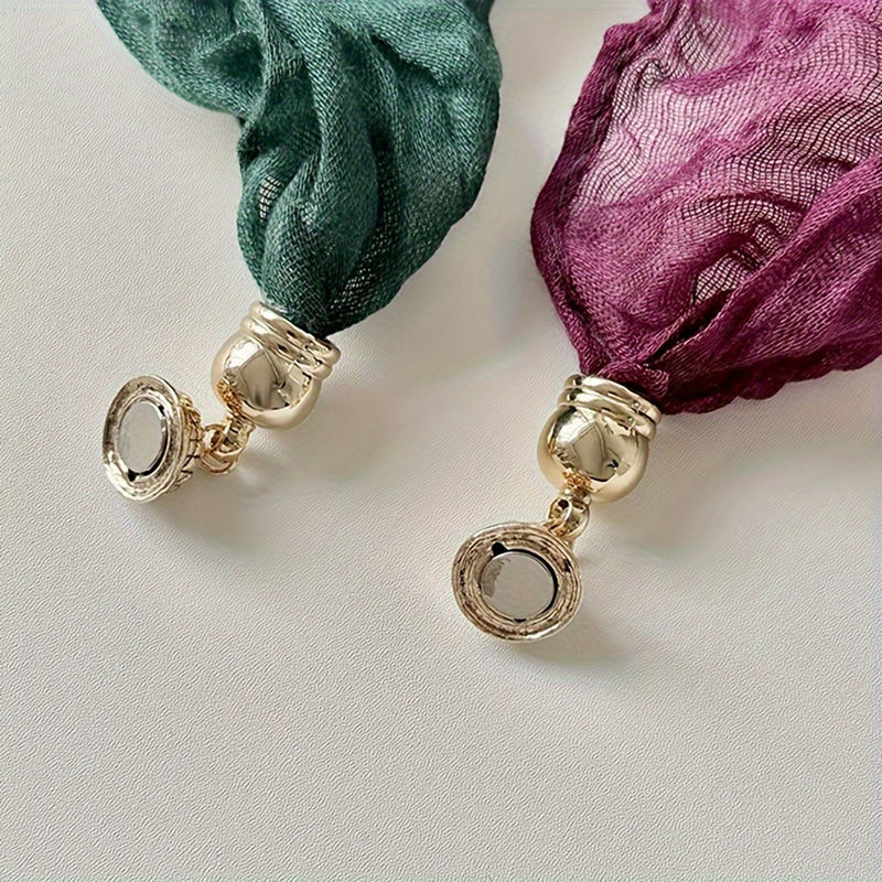 Bufanda vintage de colores