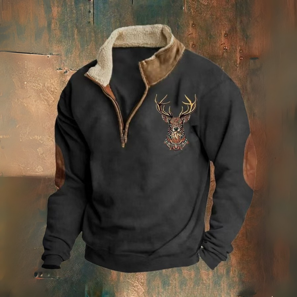 Laurencio | Suéter con media cremallera