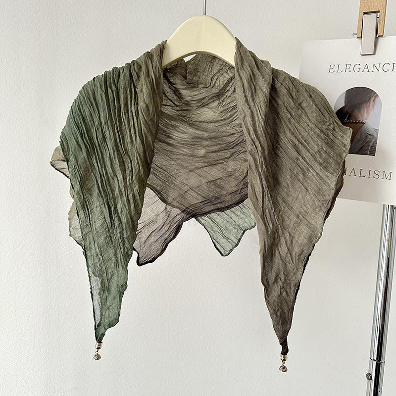 Bufanda vintage de colores