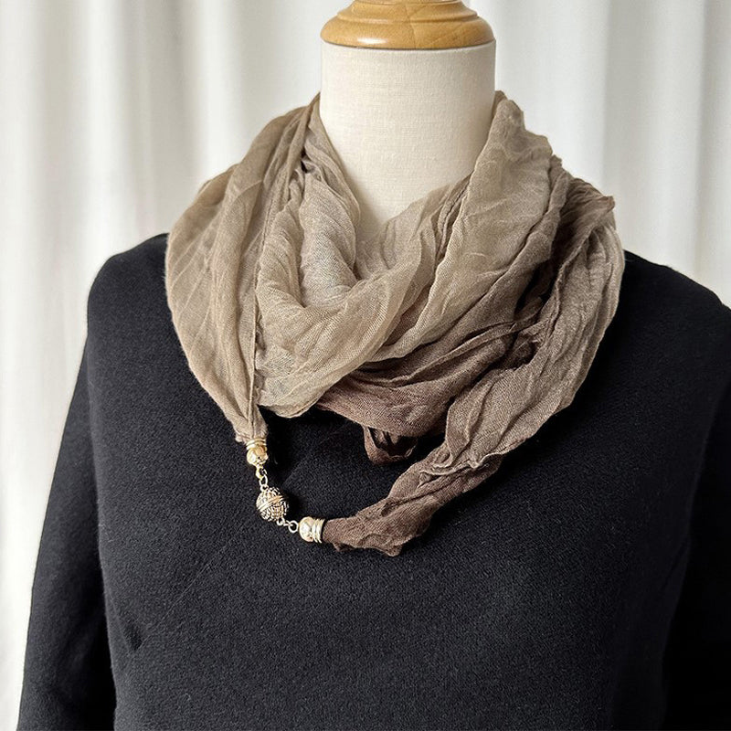 Bufanda vintage de colores