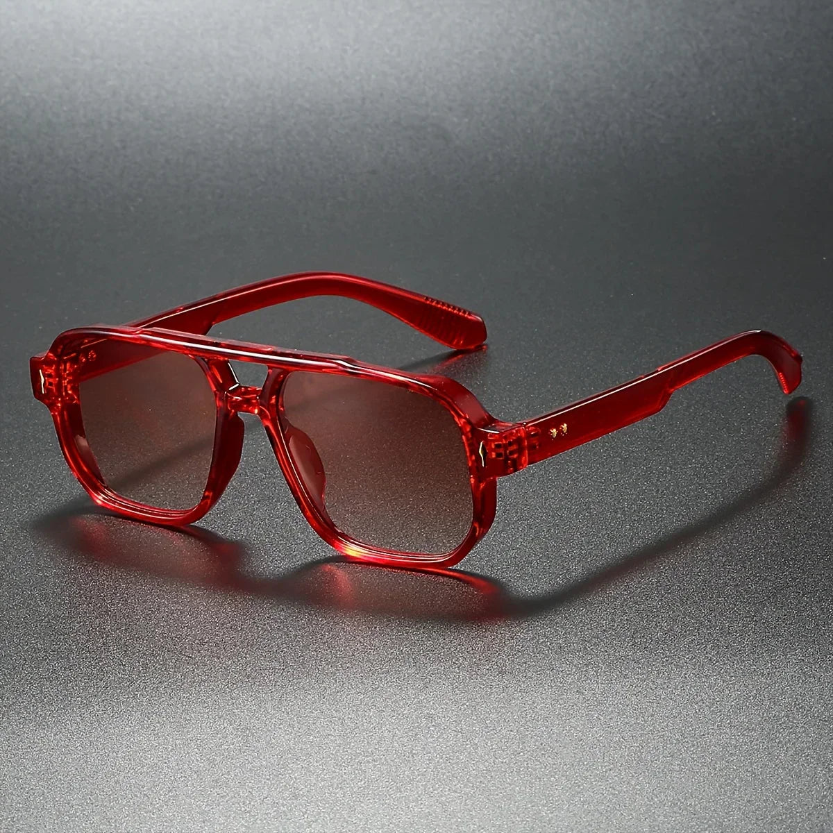 Aaron - Gafas de sol retro cuadradas