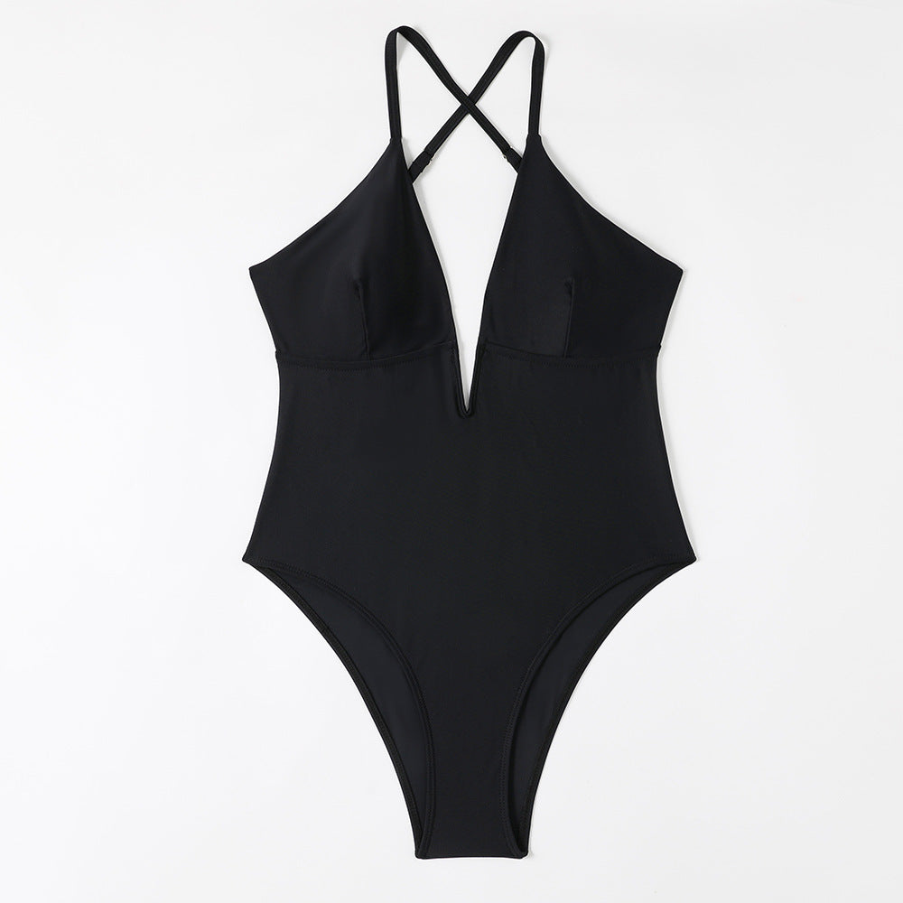 Serena -Bañador con escote en V