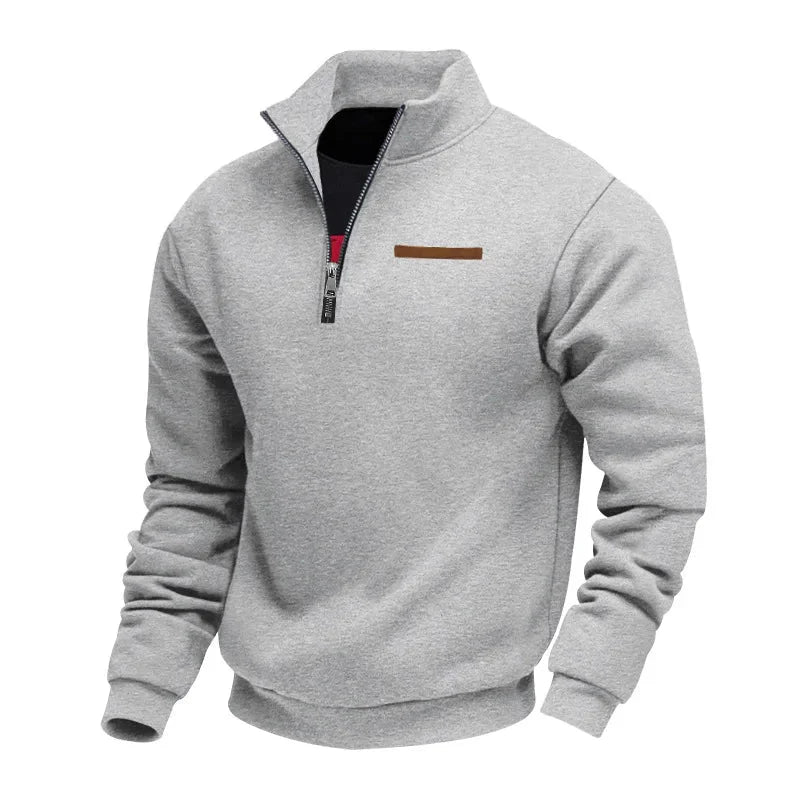 Adrián - Sudadera polar informal para hombre