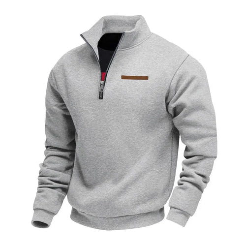 Adrián - Sudadera polar informal para hombre