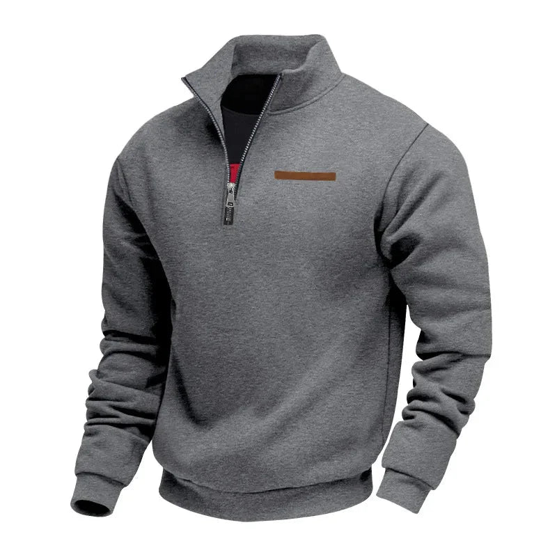 Adrián - Sudadera polar informal para hombre