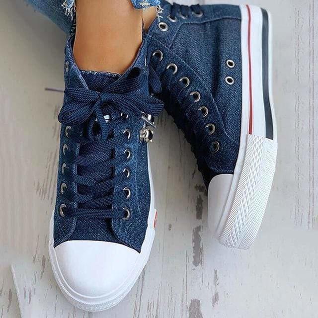 Zapatos Denim Casual