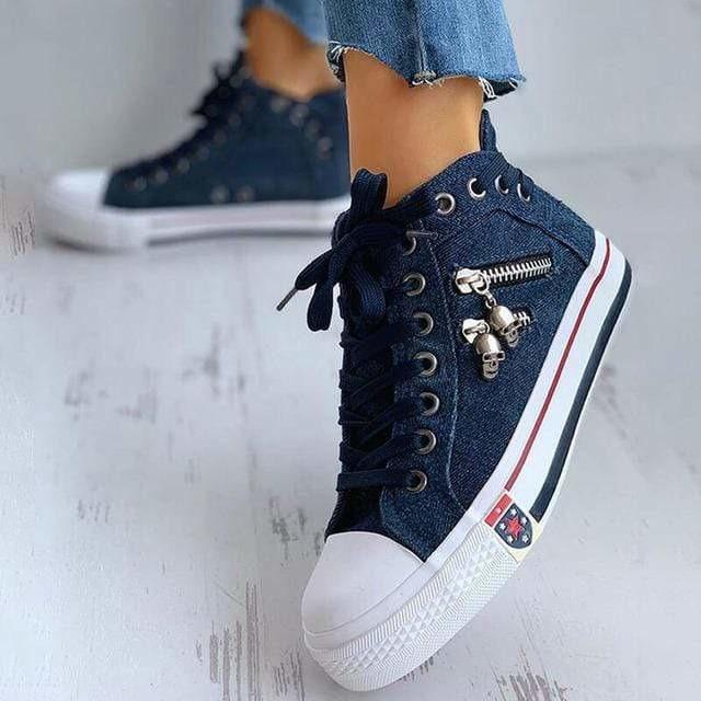 Zapatos Denim Casual