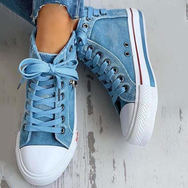 Zapatos Denim Casual