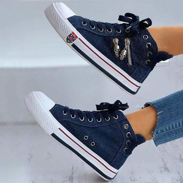 Zapatos Denim Casual