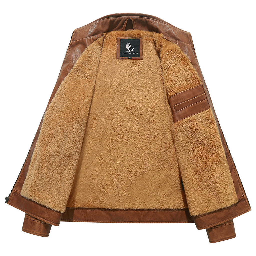 Floriano | Chaqueta motera de forro polar