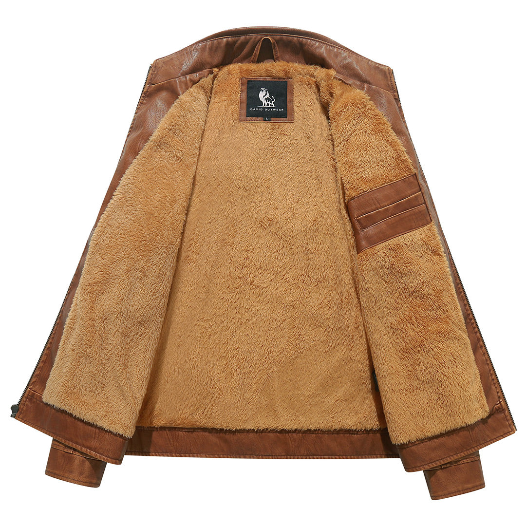 Floriano | Chaqueta motera de forro polar