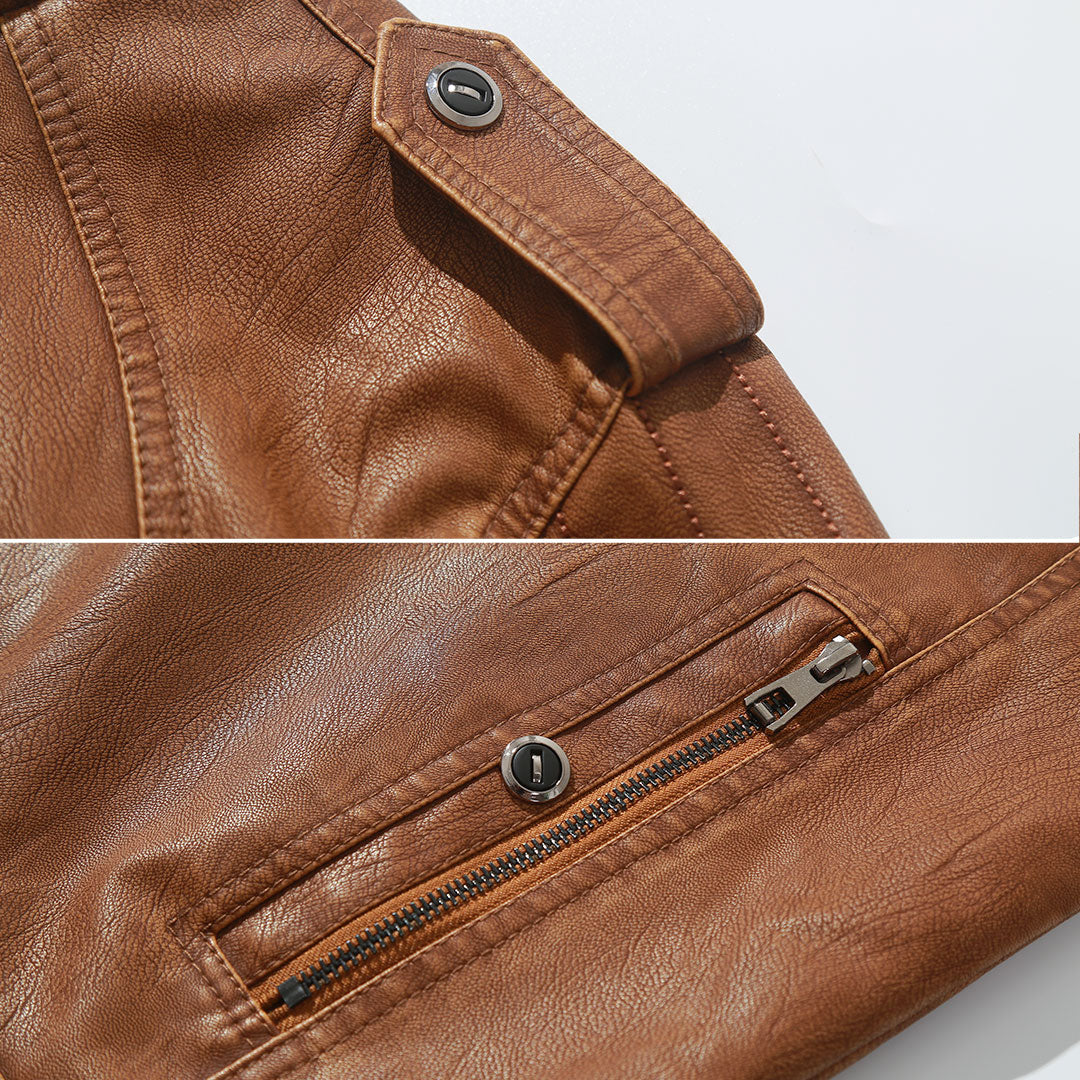 Floriano | Chaqueta motera de forro polar